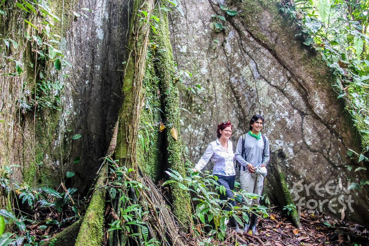 Green Forest Ecolodge Puerto Montufar Eksteriør bilde