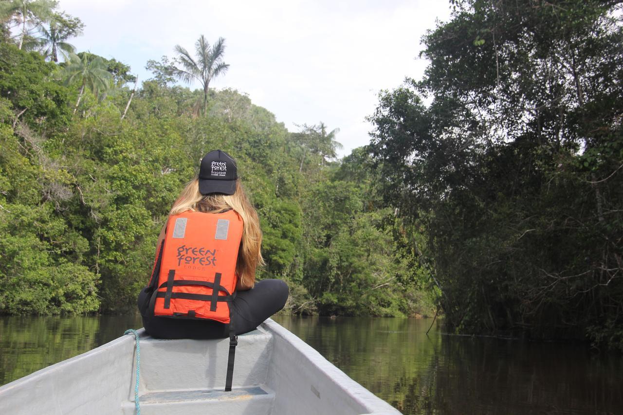 Green Forest Ecolodge Puerto Montufar Eksteriør bilde